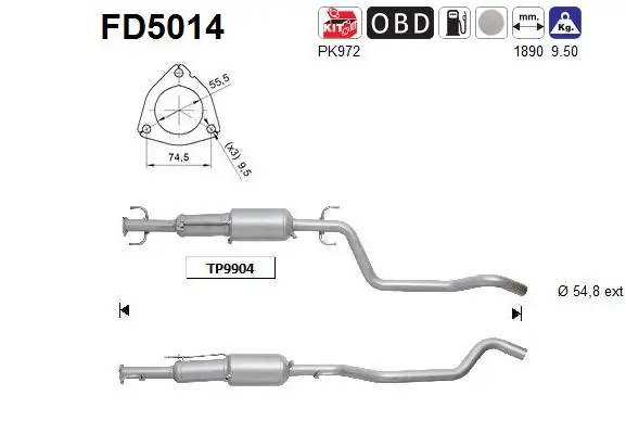 Filtru de particule