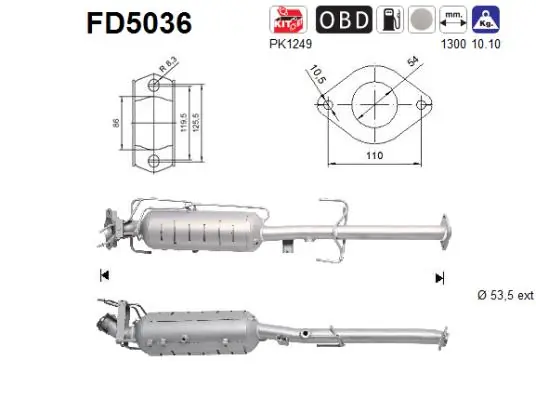Filtru de particule