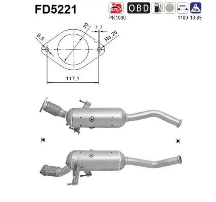 Filtru de particule