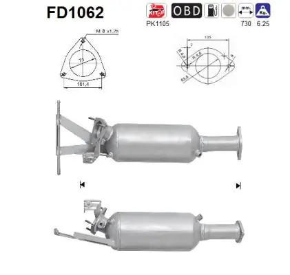 Filtru de particule