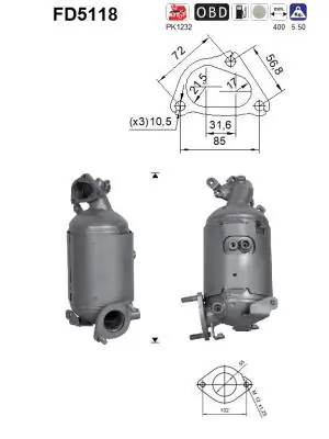 Filtru de particule