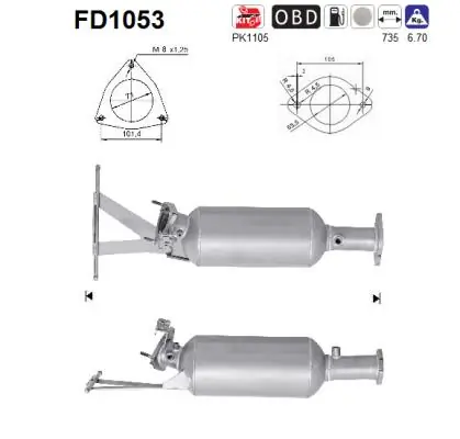 Filtru de particule