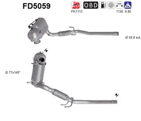 Filtru de particule