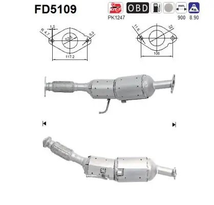 Filtru de particule