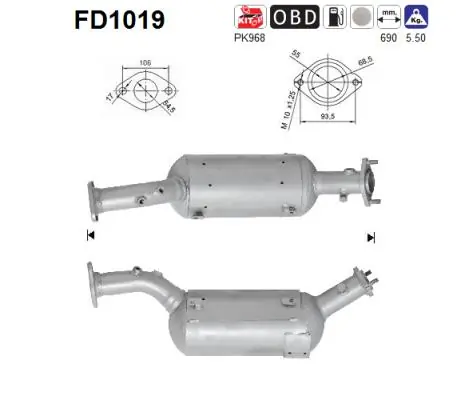 Filtru de particule