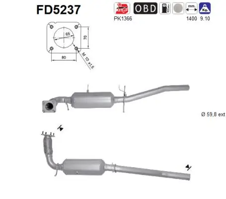 Filtru de particule