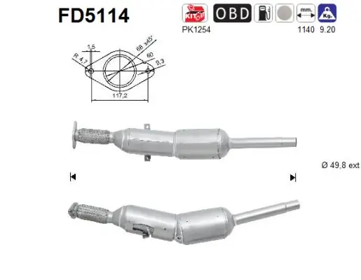 Filtru de particule