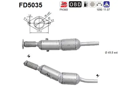 Filtru de particule