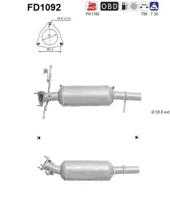 Filtru de particule