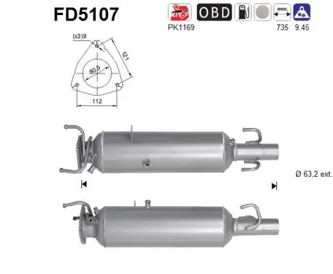 Filtru de particule