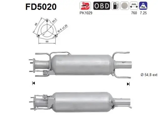 Filtru de particule