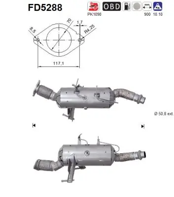 Filtru de particule