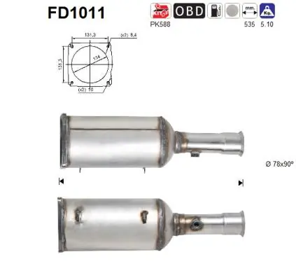 Filtru de particule