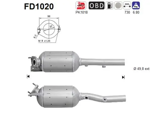 Filtru de particule