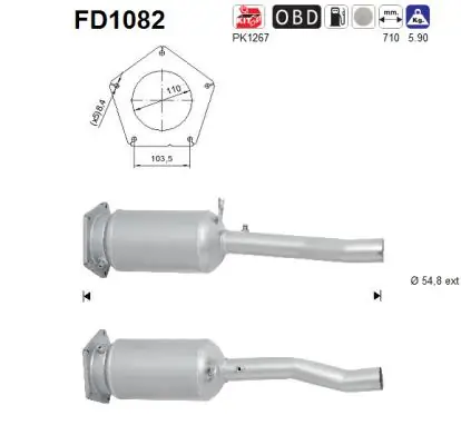 Filtru de particule