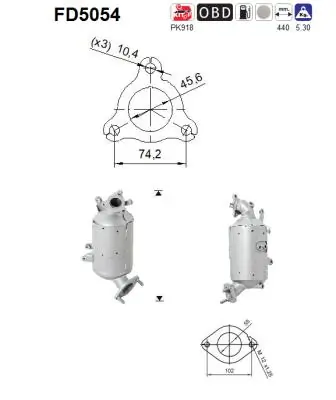 Filtru de particule