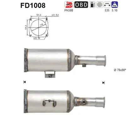 Filtru de particule