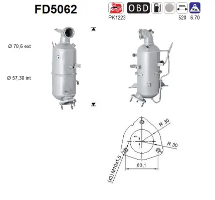 Filtru de particule
