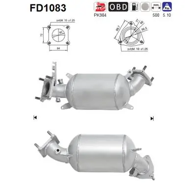 Filtru de particule