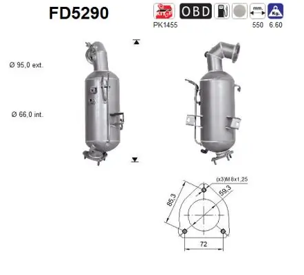 Filtru de particule