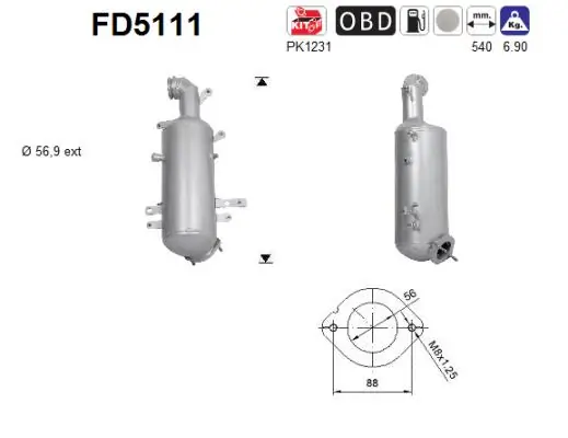 Filtru de particule