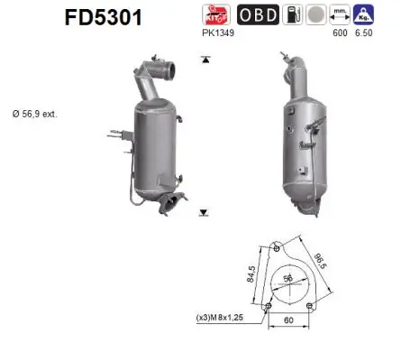 Filtru de particule