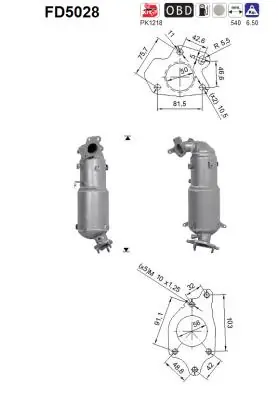 Filtru de particule