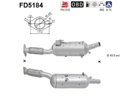 Filtru de particule