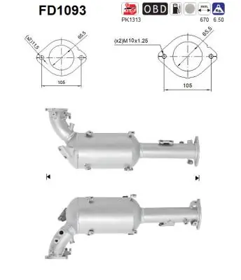 Filtru de particule