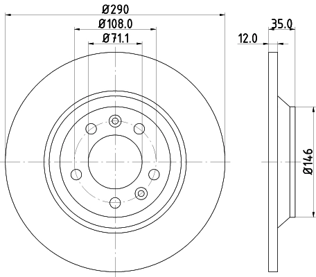 Disc frana