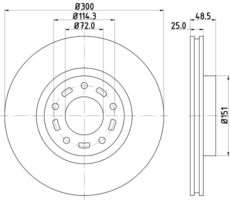 Disc frana