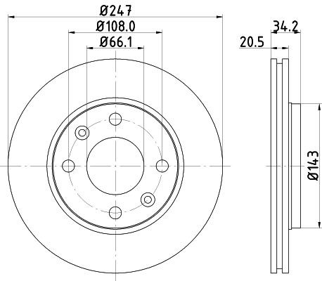 Disc frana