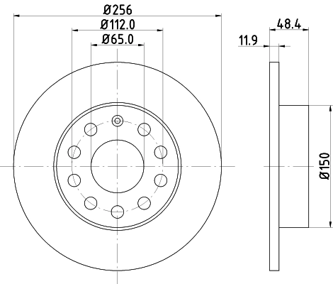 Disc frana