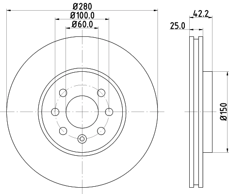 Disc frana