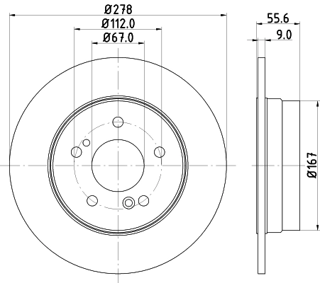 Disc frana