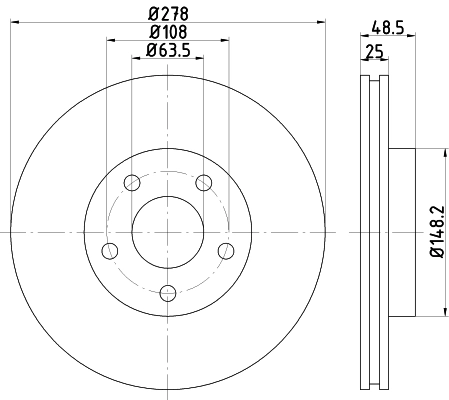 Disc frana
