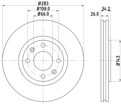 Disc frana