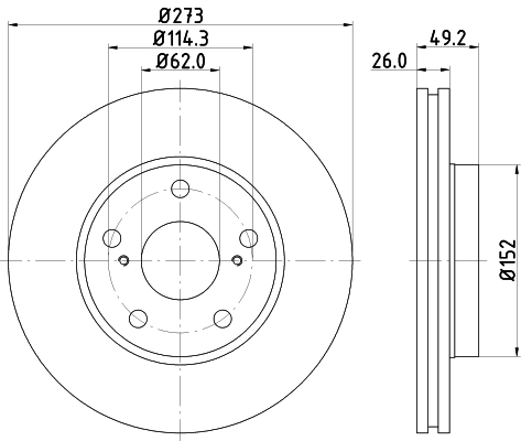 Disc frana