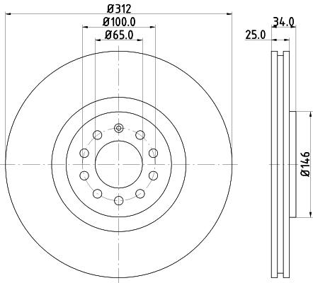 Disc frana