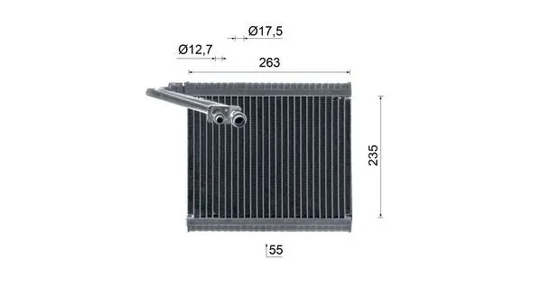 Evaporator aer conditionat