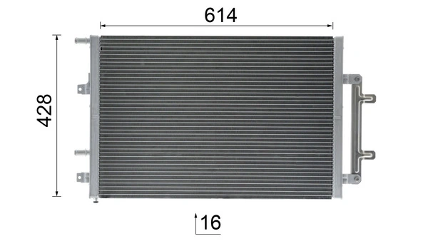Radiator racire motor