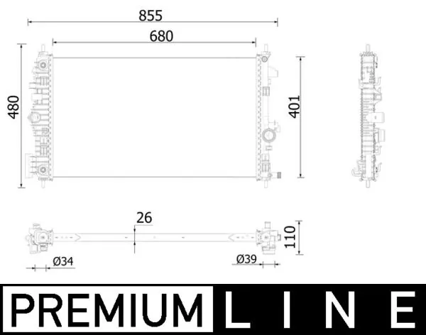 Radiator, racire motor