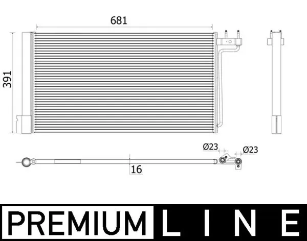 Radiator climatizare