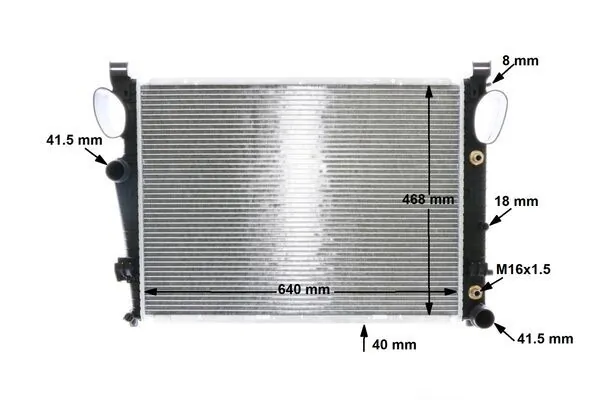 Radiator racire motor