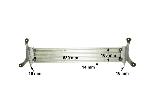 Radiator temperatura scazuta intercooler
