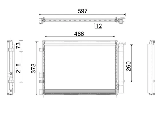 Radiator climatizare