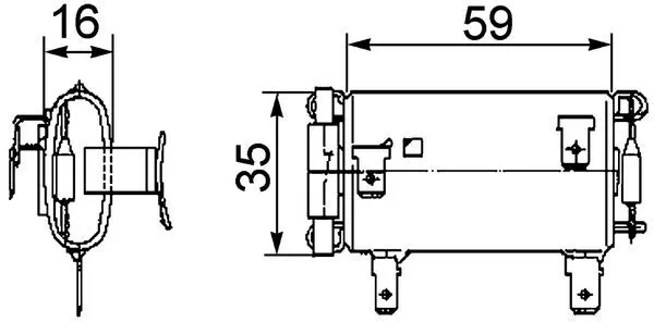Rezistor ventilator habitaclu