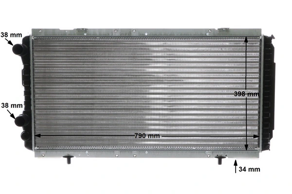 Radiator racire motor