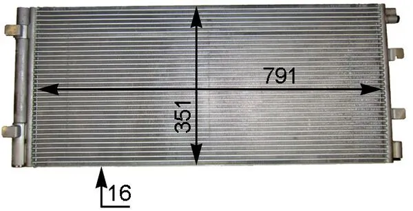Radiator climatizare