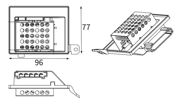 Ventilator, habitaclu